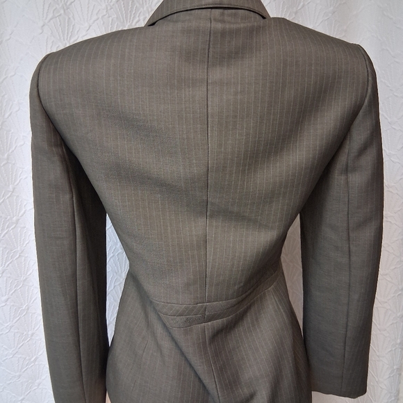 Evan Picone Sophisticated Women's Brown Suit Jacket blazer - Picture 4 of 16